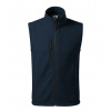 MALFINI EXIT 525 / Unisex fleece vesta - námorná modrá M
