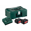 Metabo Basic-Set 2x 4.0 Ah + MetaLoc 685064000