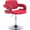 Design Shop Dublin lounger látka červená