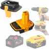 ADAPTÉR PREVODNÍK BATÉRIE DEWALT 18V NA MILWAUKEE M18 PRE DCB201 DCB203