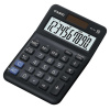 CASIO kalkulačka MS 10 F, černá, stolní, desetimístná