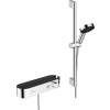 Hansgrohe Pulsify Select S, sprchová súprava 105 3jet Relaxation s termostatom, sprchovou tyčou 65 cm, chrómová, HAN-24260000