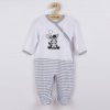 Dojčenský bavlnený overal New Baby Zebra exclusive - 80 (9-12m)