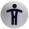 Durable Piktogram WC páni