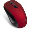 Connect IT Mute, bezdrôtová optická tichá myš, USB, červená CMO-2230-RD