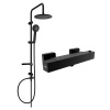 Sprchový set MEXEN CARL XIII čierny