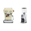 Ascaso Dream PID, Sweet Cream + Eureka Atom Specialty 75, chrome