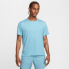 Nike DriFit Miler Running Top Mens Denim Turq 2XL