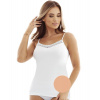 Bavlnená spodná košieľka Emili Laura 2XL - Béžová / 2XL