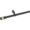 Teleskopická garniža sada Ø 16/19 mm TAU 200-350 cm, čierna/juta