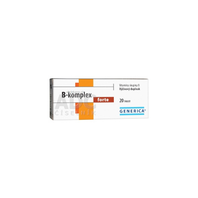 GENERICA B-komplex forte tbl 1x20 ks