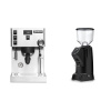 Rancilio Silvia PRO X + Eureka Nadir 65, black