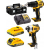 Dewalt súprava náradia combo DCK2062D2T DCD709 DCF809 2x2Ah 18V XR