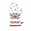 Forbyt Kuchynská chňapka Folklor červená 1 kus 18x28 cm