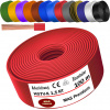 MAS-Premium 100 m žilový kábel H07 V-K RT 1x1,5 mm² červený jednožilový flexibilný