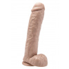 ToyJoy Get Real 11 Inch telové veľké dildo s prísavkou a semenníkmi 28,5 x 6,2 cm