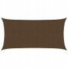Slnečná plachta, 160 g/m2, hnedá, 2,5x4,5 m, HDPE