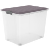 Rotho Úložný box Compact 70L ružová