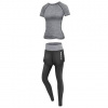 Runner Long 2W fitness set šedá Velikost oblečení: XL