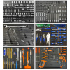 SP Tools Dielenský box SPT CUSTOM - čierny SP40113 Typ: Vybavený, Počet náradí: 342 kusov