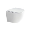 MEREO WC závesné kapotované, RIMLESS, 490x370x360, keramické, vr. sedátka CSS113S, VSD82S