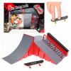 SADA FINGERBOARD RAMPA HRAČKA PRE DETI SKATEPARK + SKATEBOARD FB-05-C