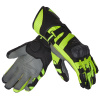 Kožené rukavice REBELHORN FIGHTER BLACK/FLUO YELLOW XL