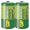 Batéria zinkochloridová, D (R20), veľký monočlánok, D, 1.5V, GP, fólia, 2-pack, Greencell