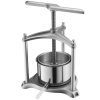 Vevor Lis na ovocie a víno 0.8 gallon/3l nerezový ručný s t-rukoväťou GJYZJLTMYS3LVL2T5001V0