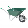 vidaXL Wheelbarrow Green 90 L 150 kg Pozinkovaná oceľ a plast 4013466