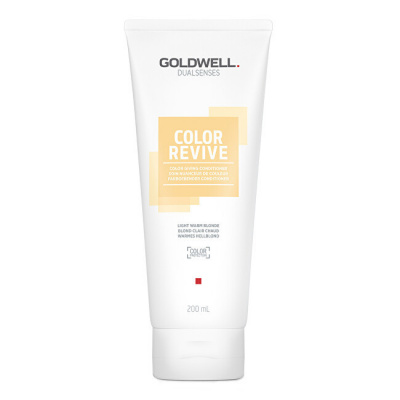 Goldwell Tónovací kondicionér Light Warm Blonde Dualsenses Color Revive (Color Giving Condicioner) Objem: 200 ml