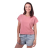 Jožánek Crop top tričko Edita, starorůžové L/XL