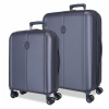 JOUMMA BAGS EL POTRO Vera Navy Blue, Sada luxusných ABS cestovných kufrov, 70/55cm, 5338922