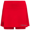 Dámske sukne Head Club Basic Skort - Červený (XL)