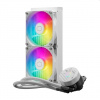 COOLER MASTER Liquid cooler CPU MasterLiquid ML240L Core ARGB White (COOLER MASTER Liquid cooler CPU MasterLiquid ML240L Core ARGB White)