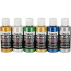 6x60ml CreateX perleťová sada airbrush farieb, 5804-00 (CreateX Pearl 5804-00, 6x60ml)