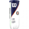 Wilson Roland Garros All Court tennis balls, 3 pcs WRT126400 (74106) N/A