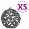 vidaXL Osvetlený umelý polovičný vianočný stromček+gule, biely 240 cm - Biela - 184275-118262