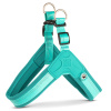 Max&Molly Q-Fit Harness Matrix 2.0 Turquoise - ľahký nášlapný postroj pre psa, s QR ID, tyrkysový - XXS