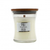 WoodWick Medium Hourglass Candle White Teak 275 g
