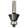 BOSCH Fazetová/hranová fréza 8 mm, D1 23,7 mm, B 5,5 mm, L 12 mm, G 54 mm, 25° 2608628351