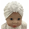 Továreň pre deti čiapky 42-44 cm klobúk (Krásna turbanová čiapka D.Wzors R.42-44 038AK)