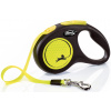 Vodítko FLEXI New Neon L páska 5m/50kg žlté