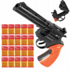 PIŠTOĽ REVOLVER NA KAPSĽOVÝ HUKOTOVÝ PLAMEŇ + NÁBOJE PLAMEŇA 1440 VÝSTRELY