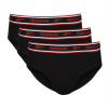 Reebok Mens 3 Pack Cotton Briefs Black X Large