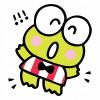 CUKROVÁ TLAČ jedlý obrázok na tortu Cukrová hmota Hello Kitty Keroppi 1 + MENO