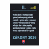 Zákony II B 2026 Trestné právo, súdne spory a exekúcie (Policajný zbor, Konkurz a reštrukturalizácia, Exekučný poriadok, Priestupky)
