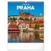 NOTIQUE Nástenný kalendár Praha 2026, 30 x 34 cm