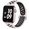 Remienok pre Apple Watch (42/44/45mm) Sport, desert sand-black (veľkosť L)
