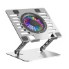 Chladiaca podložka pod notebook Hold 4.0 RGB strieborná